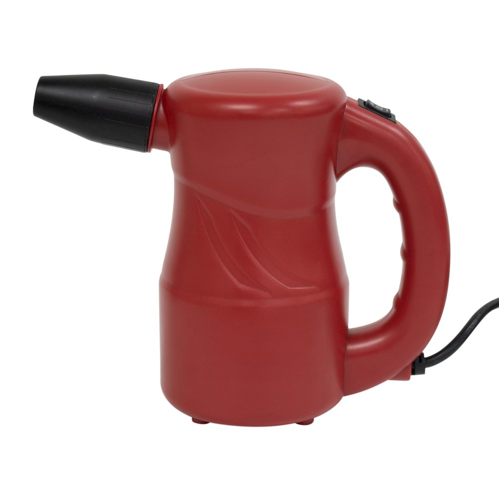 Powered Air Duster, Canned Air Replacement, Blower, Dryer, and Air Pump - Red. Picture 4