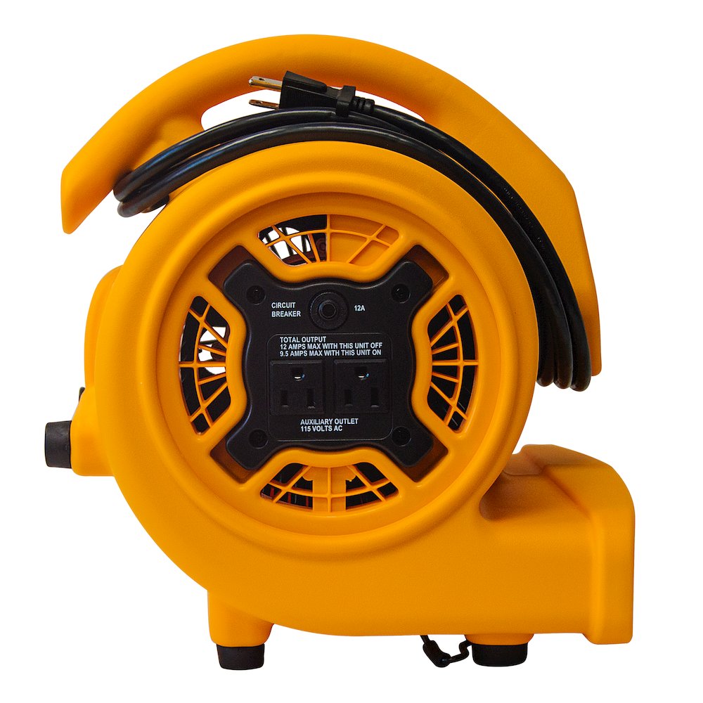 1/5 HP 800 CFM Multi-Purpose Mini Mighty Air Mover, Utility Fan, Dryer, Blower. Picture 22