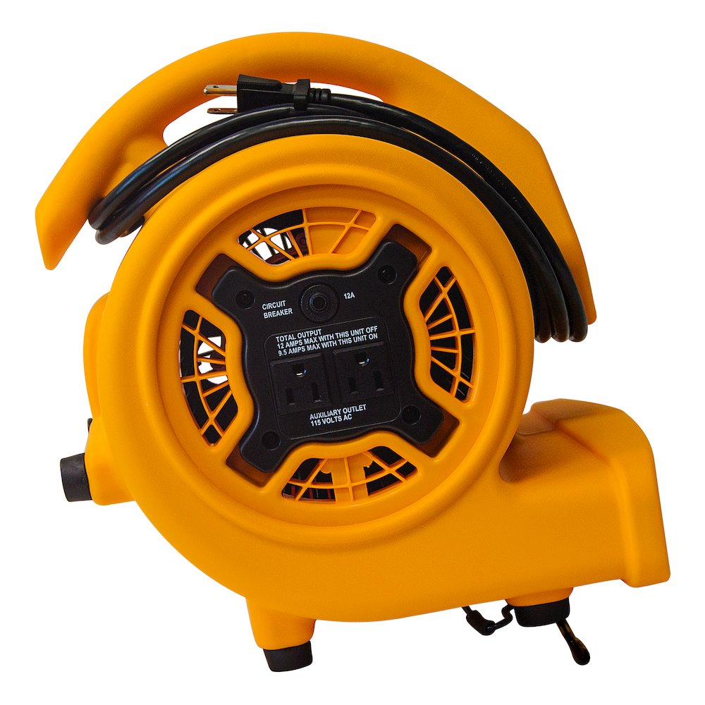 1/5 HP 800 CFM Multi-Purpose Mini Mighty Air Mover, Utility Fan, Dryer, Blower. Picture 11