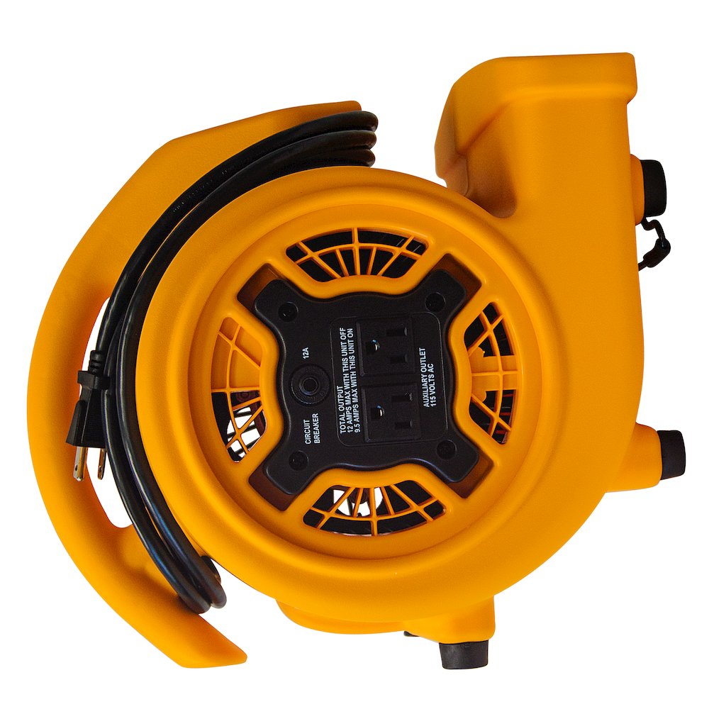 1/5 HP 800 CFM Multi-Purpose Mini Mighty Air Mover, Utility Fan, Dryer, Blower. Picture 13