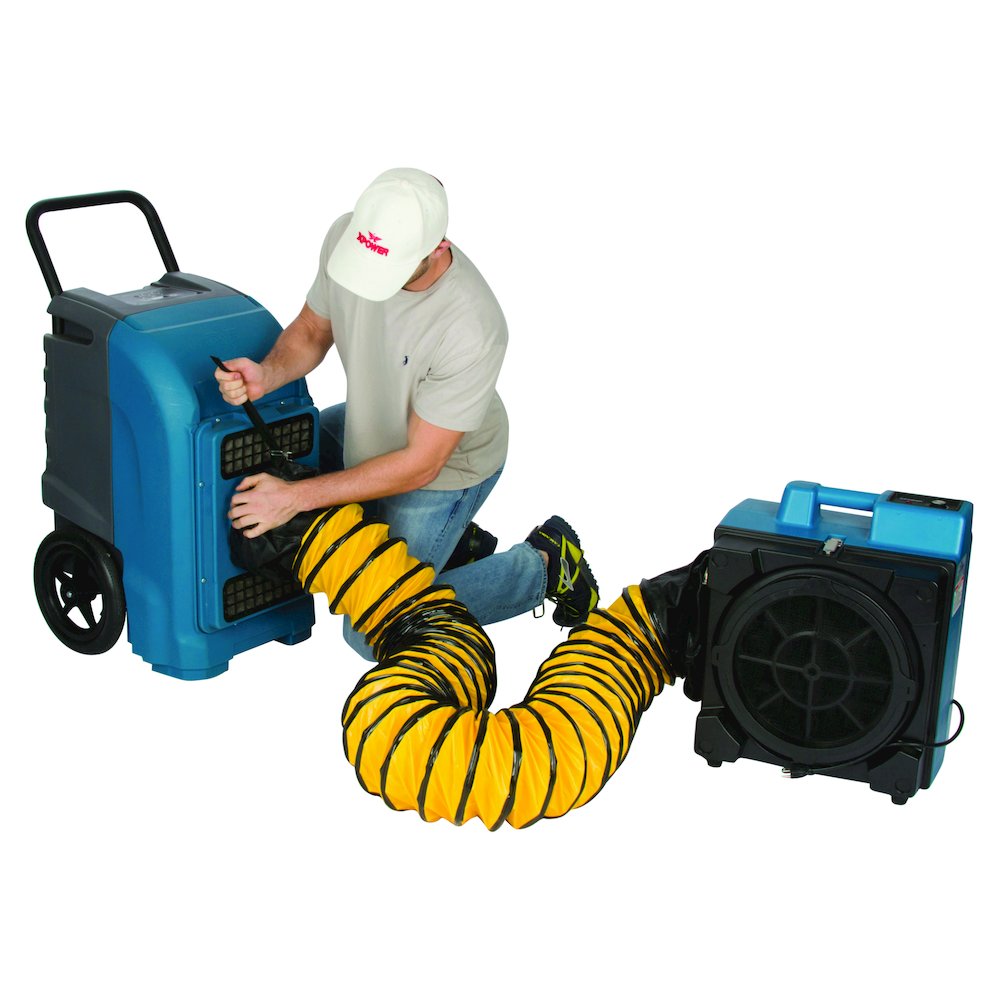 125-Pint Commercial Dehumidifier with Automatic Purge Pump and Drainage Hose. Picture 32