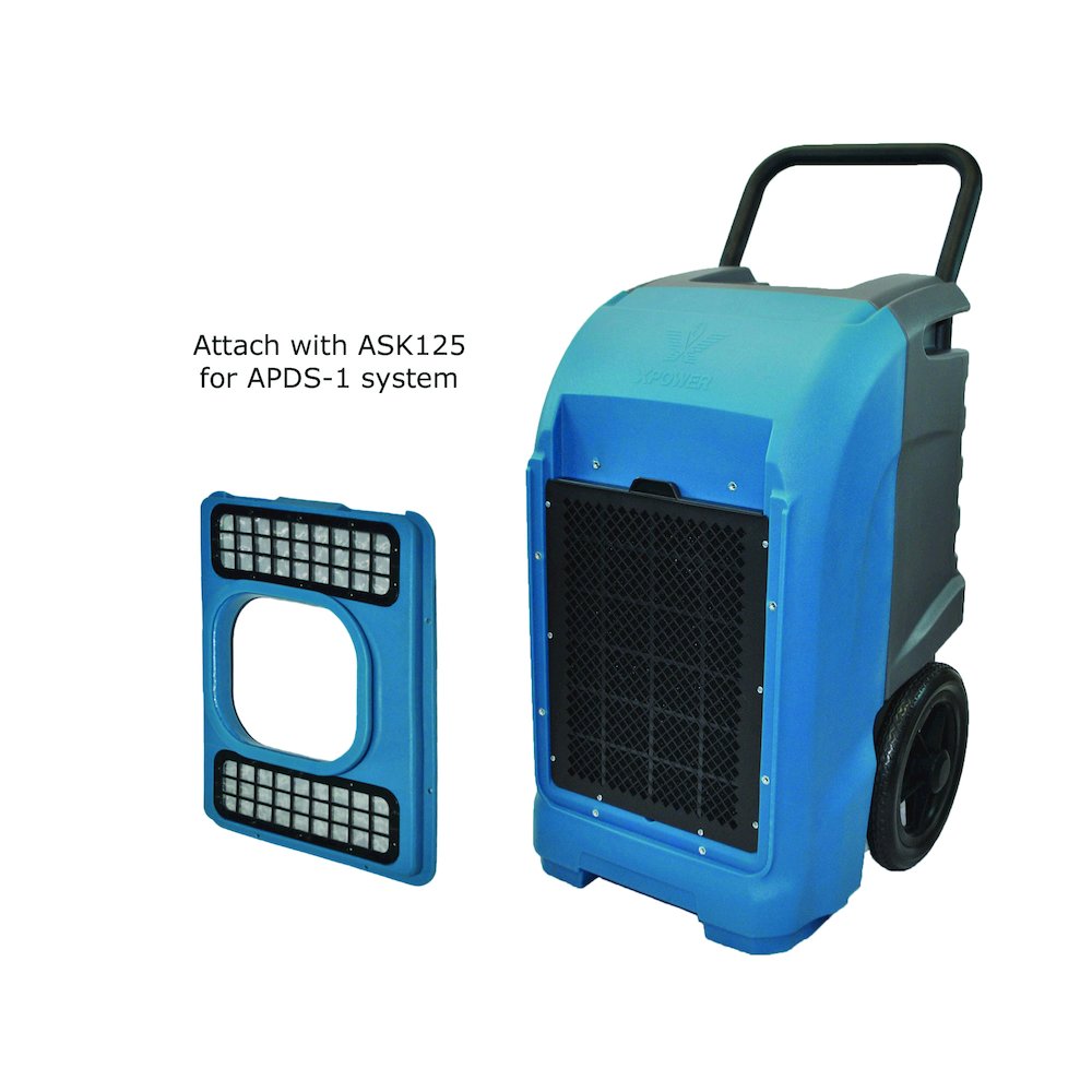 125-Pint Commercial Dehumidifier with Automatic Purge Pump and Drainage Hose. Picture 28