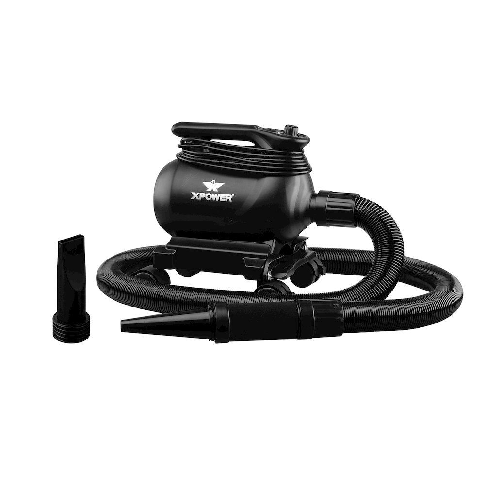 Car Dryer Blower with 2 Heat Settings and Mobile Dock with Caster Wheels. Picture 8