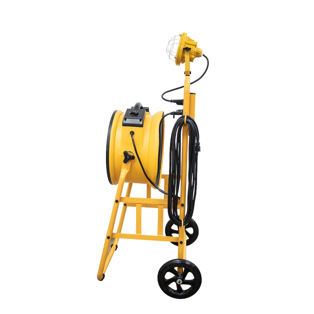 1/4 HP 2100 CFM 4 Speed 14" Cooling Fan with Built-in 3-Hour Timer. Picture 7
