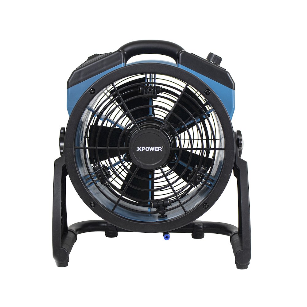 Battery Operated Variable Speed 11" Outdoor Misting Fan and Air Circulator. Picture 4