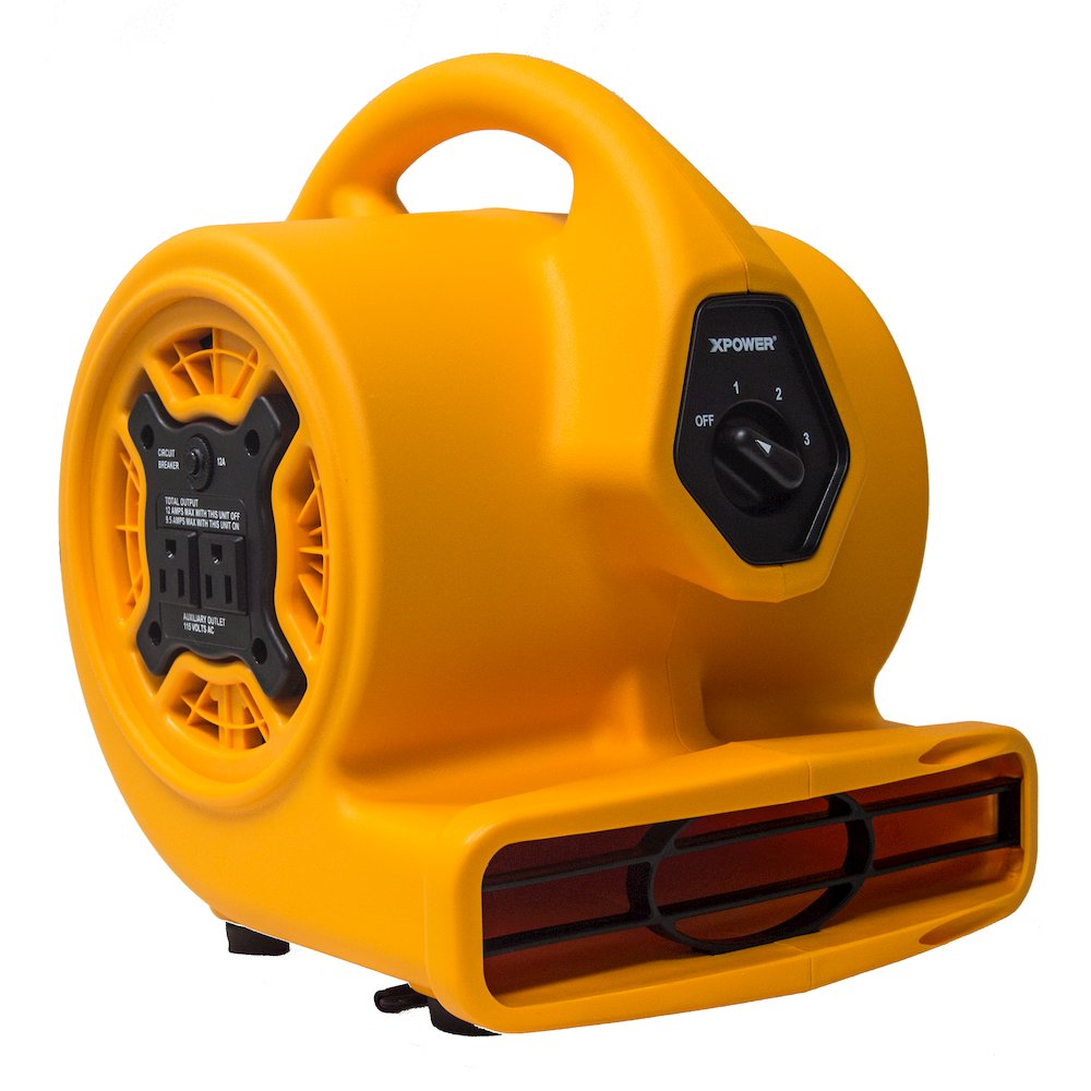1/5 HP 800 CFM Multi-Purpose Mini Mighty Air Mover, Utility Fan, Dryer, Blower. Picture 7
