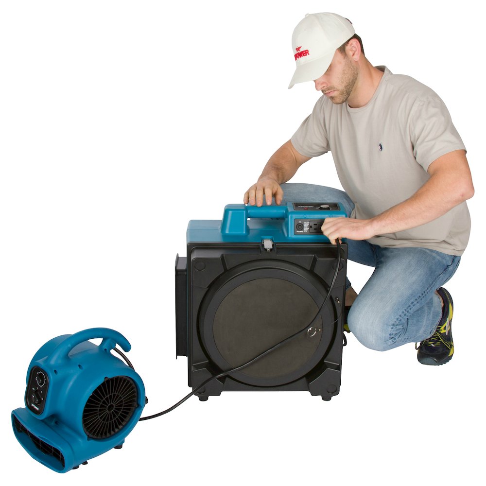 3 Stage Filtration HEPA Purifier System, Negative Air Machine, Air Scrubber. Picture 6