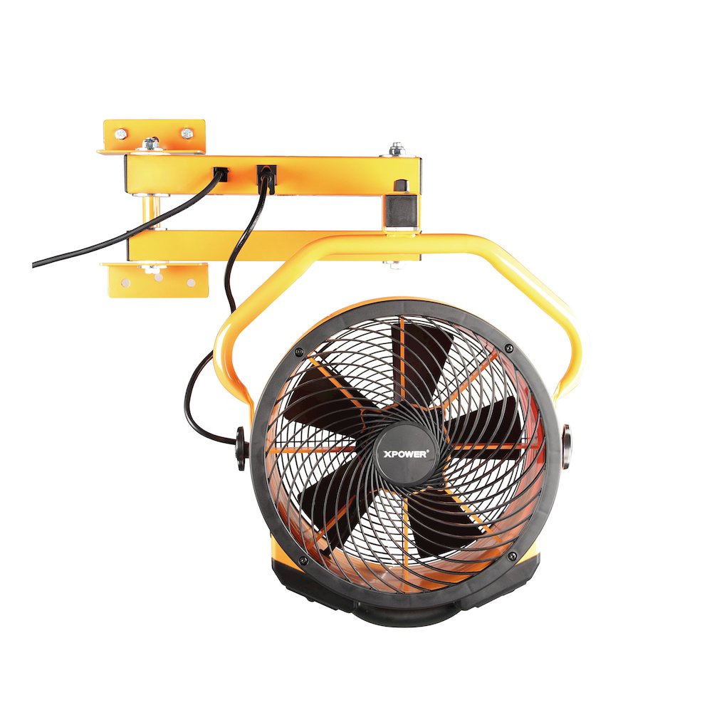 1/4 HP 2100 CFM 4 Speed 14" Cooling Fan with Built-in 3-Hour Timer. Picture 2