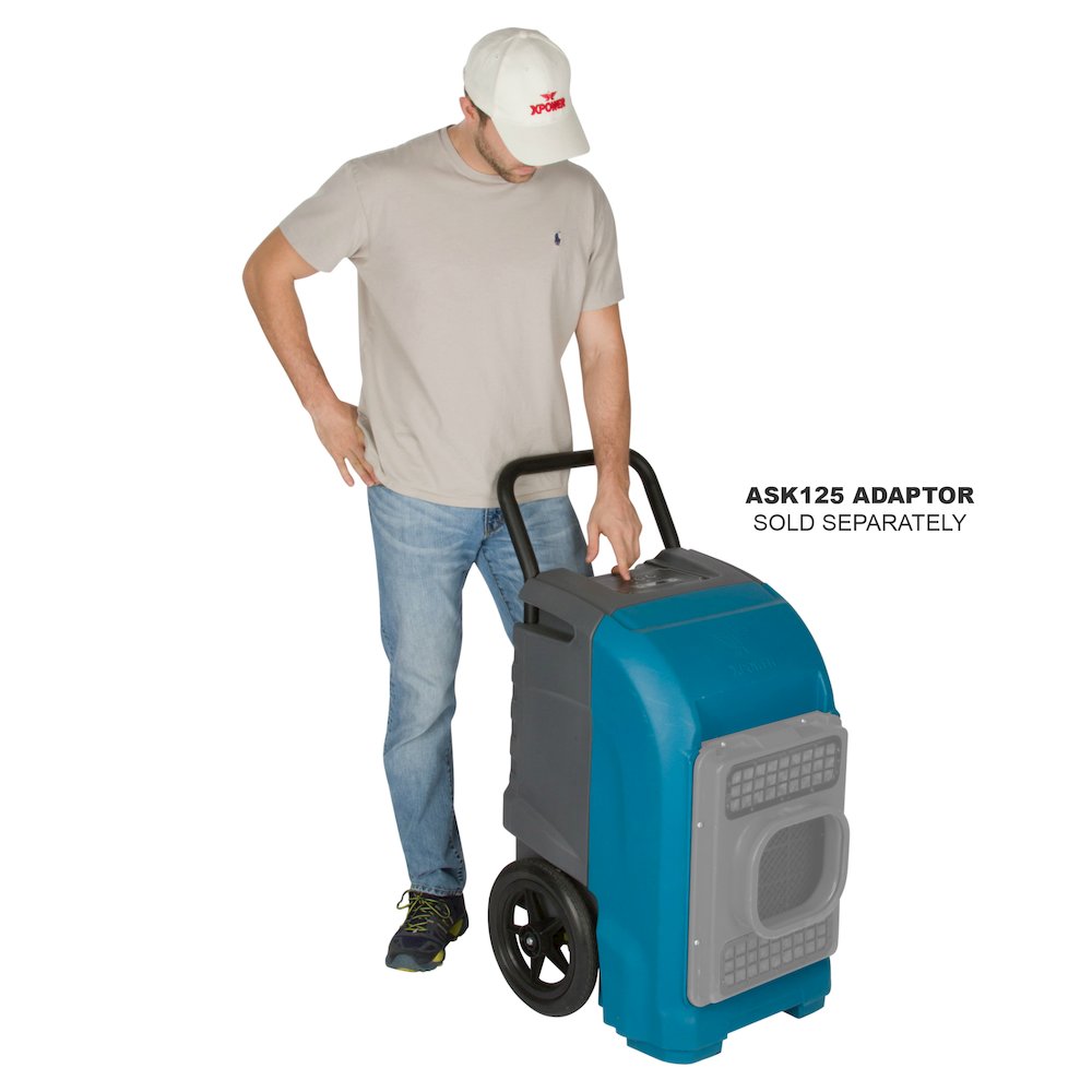 125-Pint Commercial Dehumidifier with Automatic Purge Pump and Drainage Hose. Picture 18