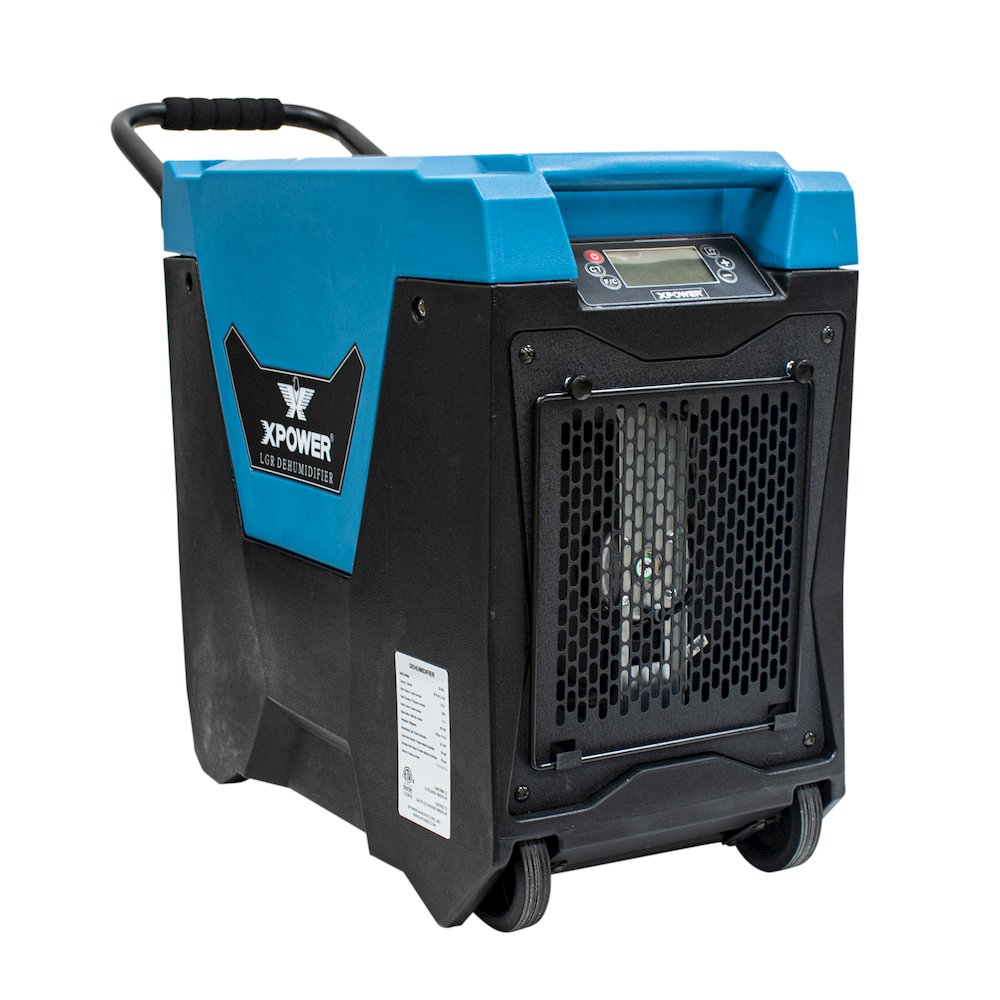 XD-85L2 145-Pint LGR Dehumidifier with Automatic Purge Pump - Blue. Picture 2