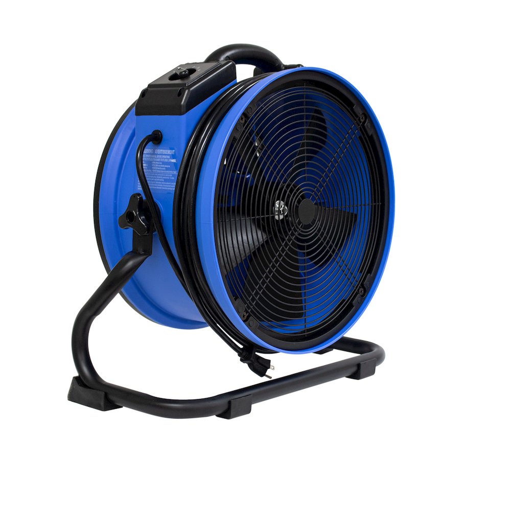 1/4 HP 2100 CFM 4 Speed Portable 14" Grade Air Circulator Utility Fan. Picture 24