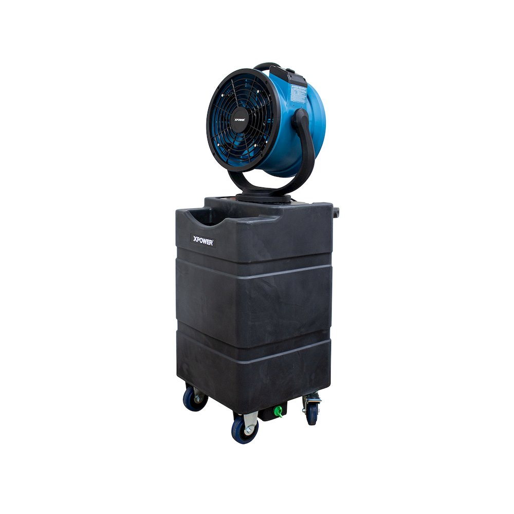 Oscillating Portable 3 Speed Outdoor Cooling Misting Fan. Picture 8