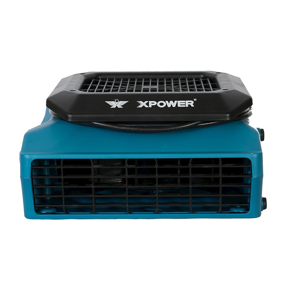 PL-700A 1/3 HP 1050 CFM 3 Speed Low Profile, Floor Fan, Carpet Dryer - Blue. Picture 3