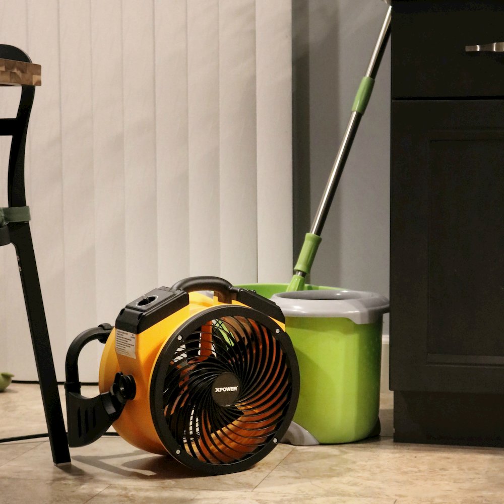 1100 CFM 4 Speed Portable 11" Professional Grade Air Circulator Utility Fan. Picture 44