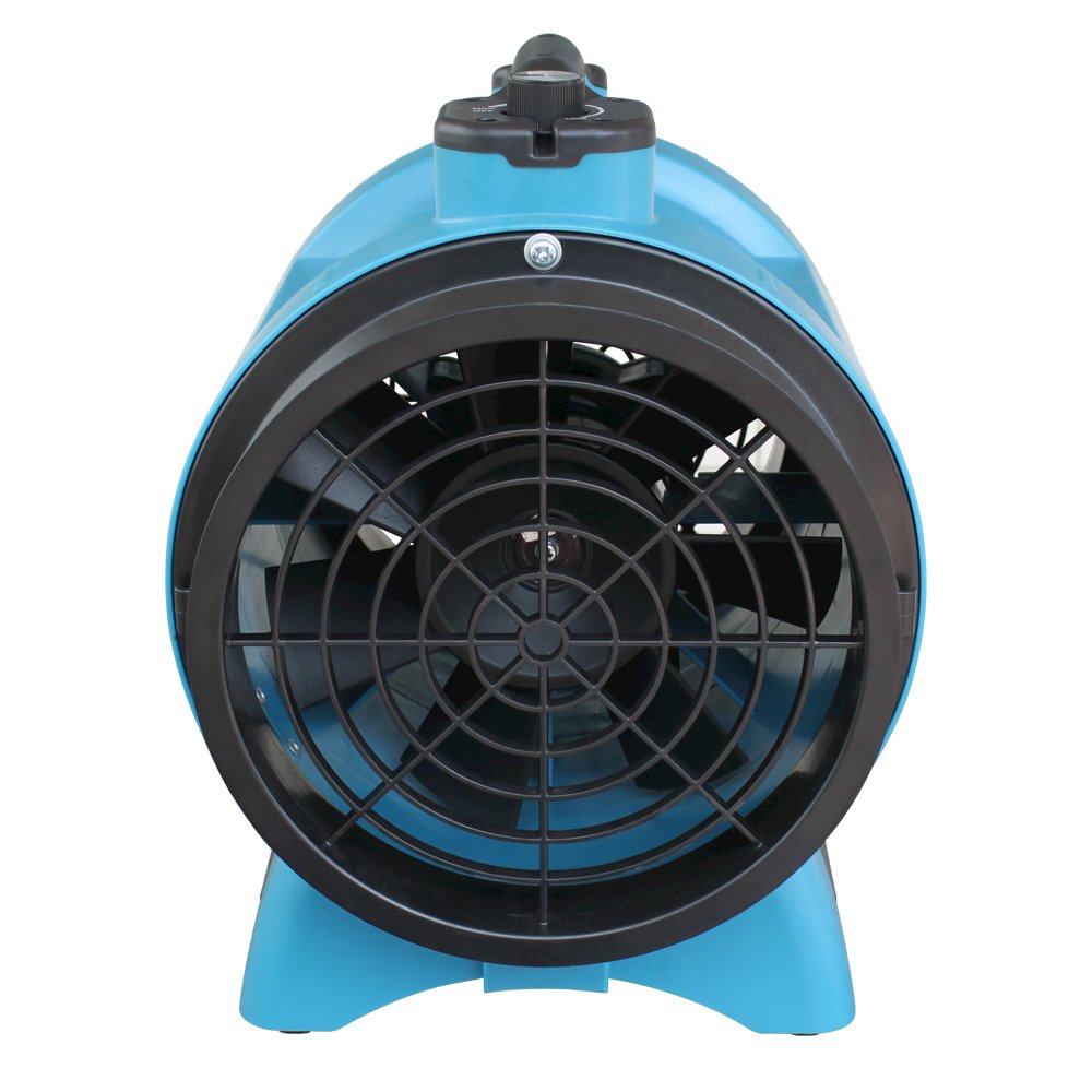 Variable Speed 8" Diameter Industrial Confined Space Ventilator Fan. Picture 2
