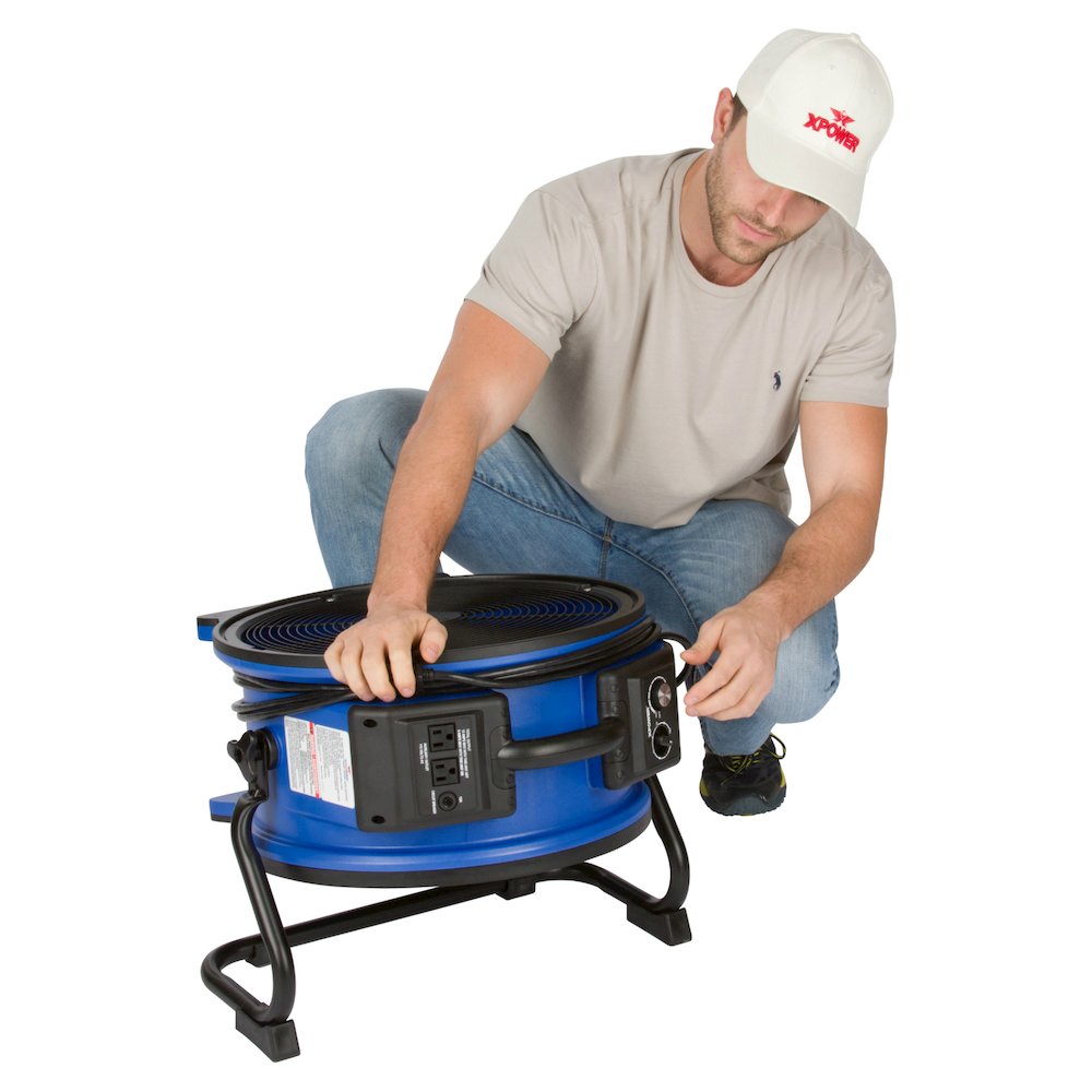 1/3 HP 3600 CFM High Temperature Variable Speed Air Mover, Blower, Fan. Picture 7