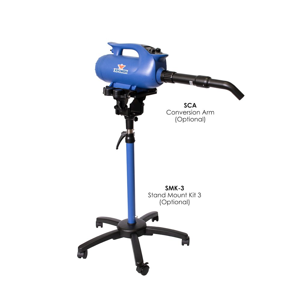 Elite 4 HP Brushless Motor Pet Grooming Dog Force Hair Dryer with and Heat. Picture 6