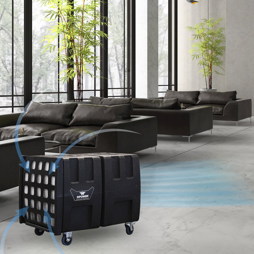 Portable 3 Stage Filtration HEPA Air Purifier System. Picture 15