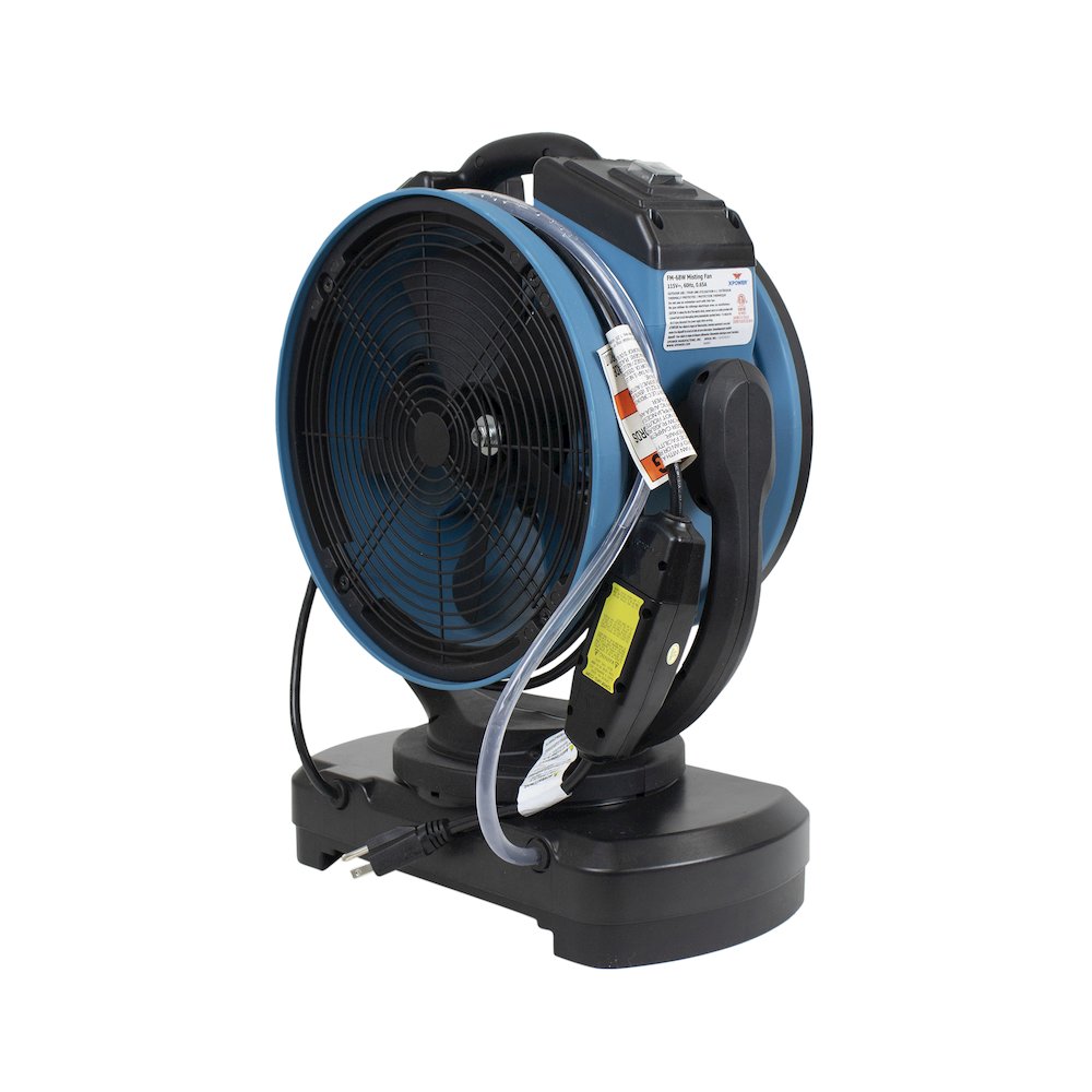 Oscillating Portable 3 Speed Outdoor Cooling Misting Fan. Picture 17