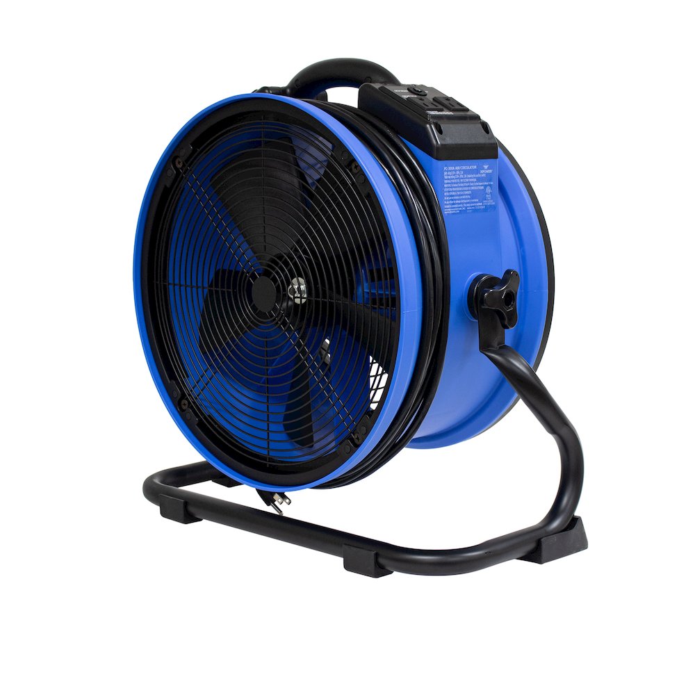 1/4 HP 2100 CFM 4 Speed Portable 14" Grade Air Circulator Utility Fan. Picture 23