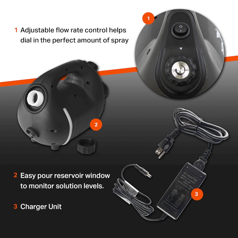 ULV Cold Fogger Battery Powered Rechargeable Cordless Fogging Machine Sprayer. Picture 26