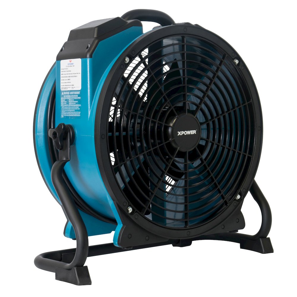 1/3 HP 3600 CFM 5 Speed Portable 18" Grade Utility Fan. Picture 3