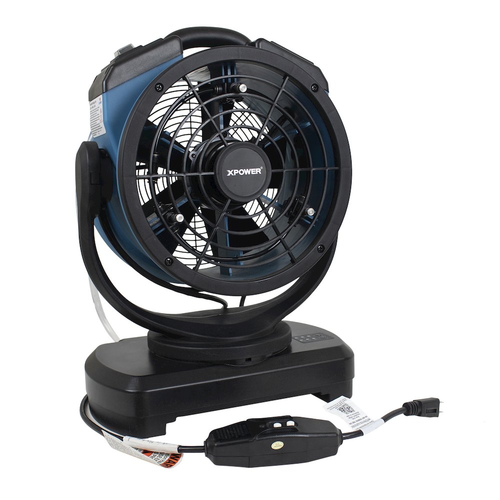 Oscillating Portable 3 Speed Outdoor Cooling Misting Fan. Picture 37