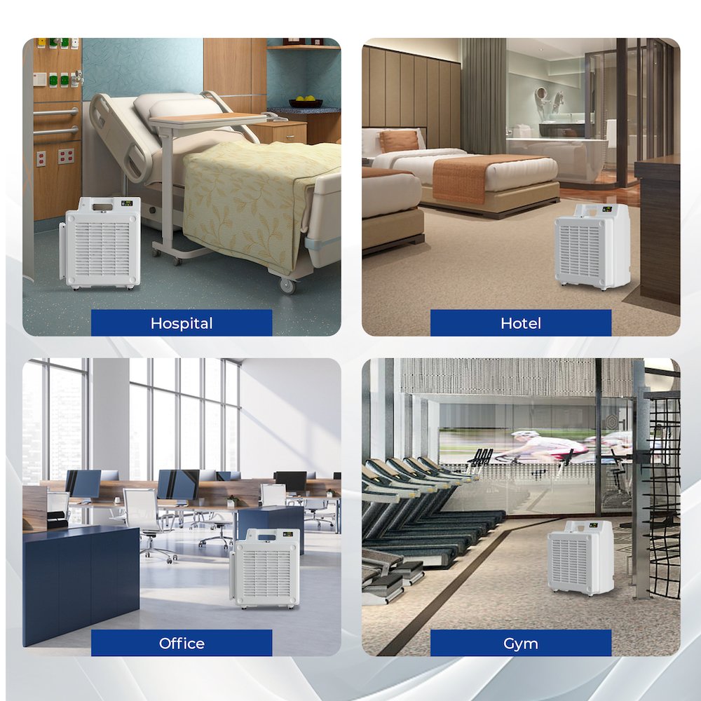 4 Stage Filtration HEPA Purifier System with PM2.5 Air Quality Sensor. Picture 24