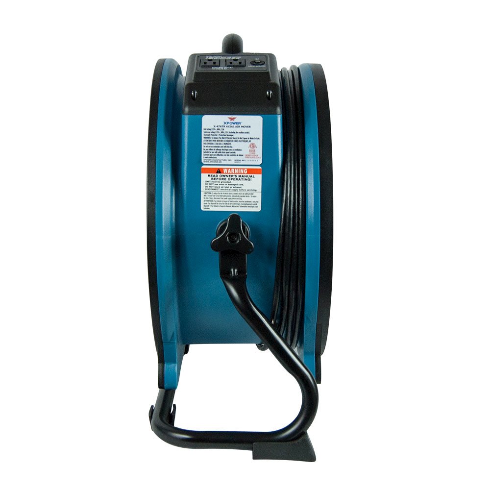 1/3 HP 3600 CFM Variable Speed Sealed Motor Axial Air Mover, Blower, Fan. Picture 17