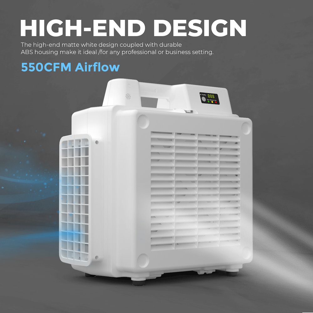 4 Stage Filtration HEPA Purifier System with PM2.5 Air Quality Sensor. Picture 22