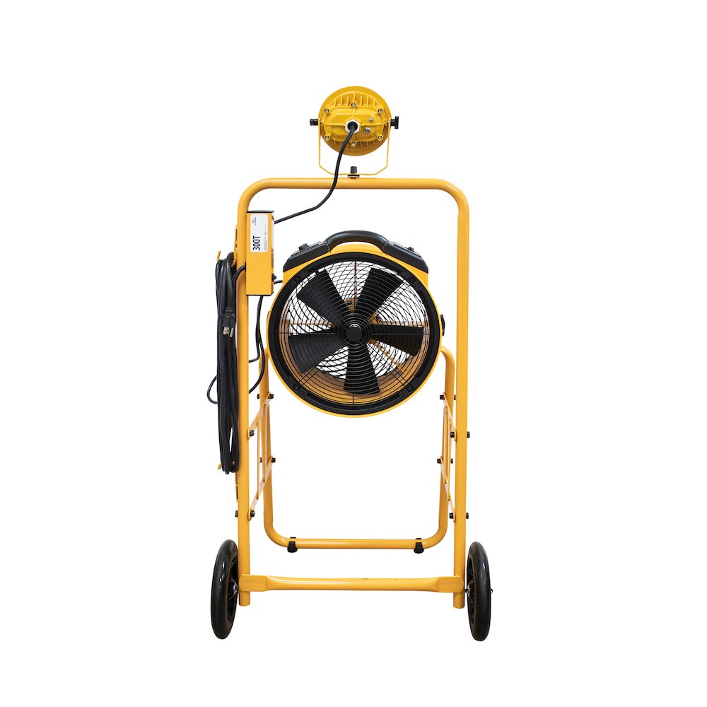 1/4 HP 2100 CFM 4 Speed 14" Cooling Fan with Built-in 3-Hour Timer. Picture 2