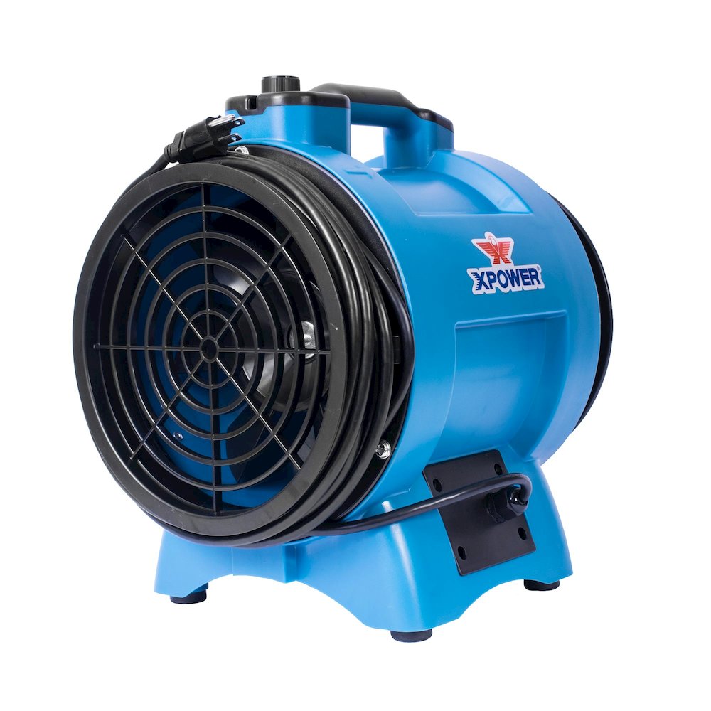 Variable Speed 12" Diameter Industrial Confined Space Ventilator Fan. Picture 3