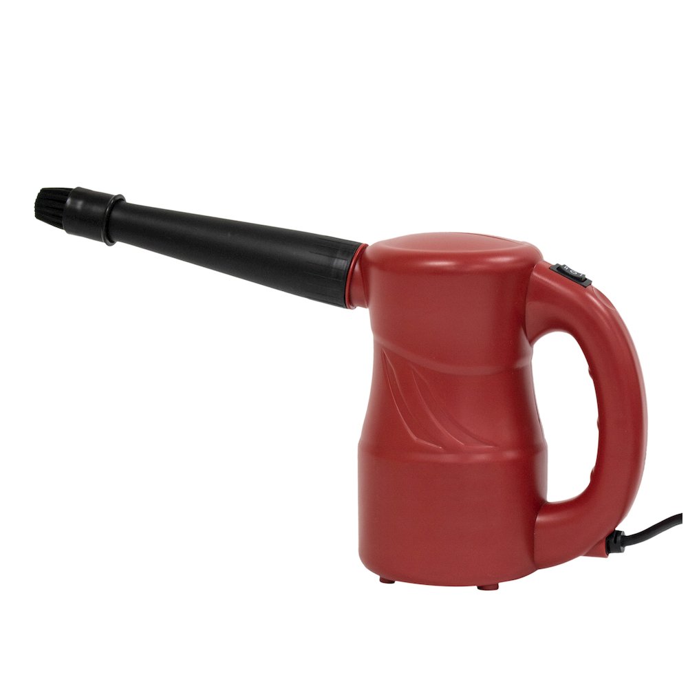 Powered Air Duster, Canned Air Replacement, Blower, Dryer, and Air Pump - Red. Picture 12