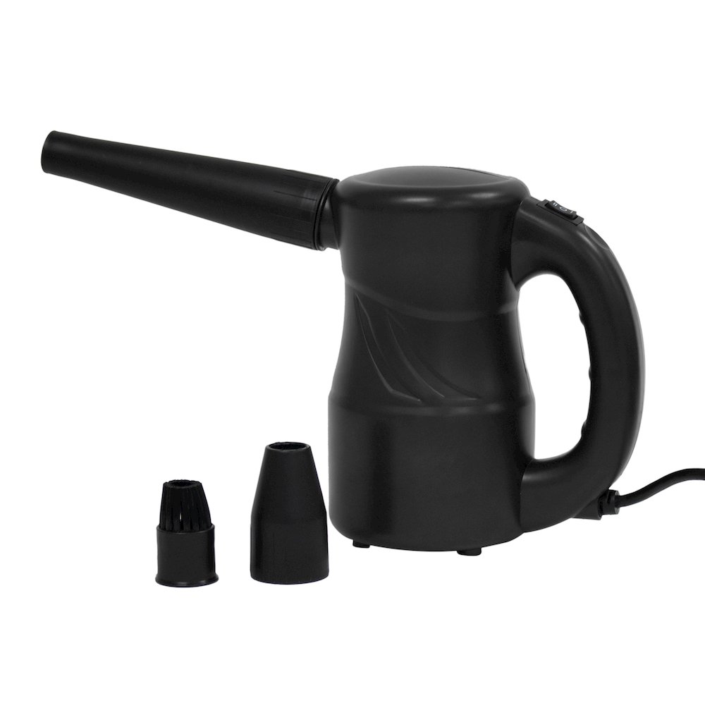 Powered Air Duster, Canned Air Replacement, Blower, Dryer, and Air Pump - Black. Picture 5