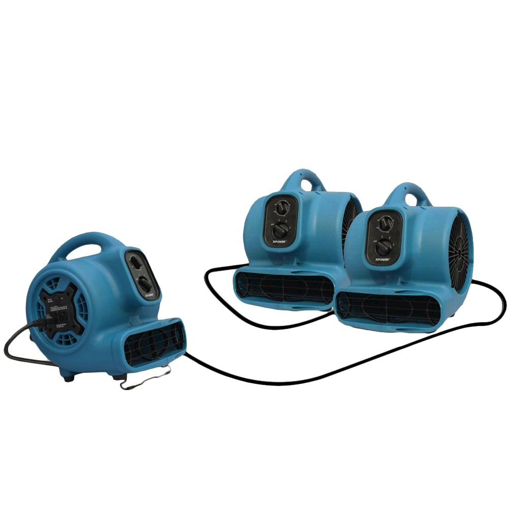 1/5 HP 800 CFM 4 Speed Scented Mini Mighty Air Mover, Utility Fan, Dryer, Blower. Picture 20