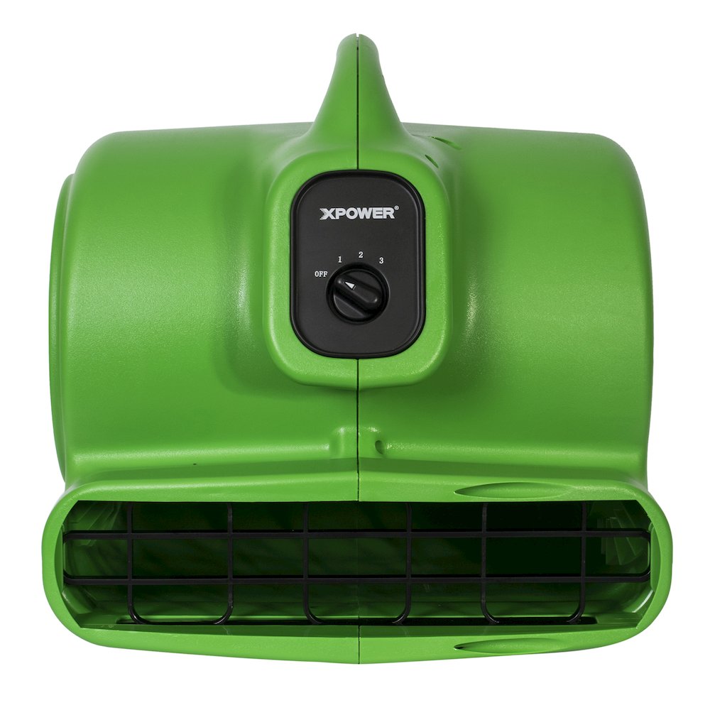 1/3 HP 2400 CFM 3 Speed, Carpet Dryer, Blower - Green. Picture 4