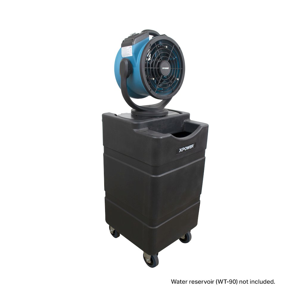 Oscillating Portable 3 Speed Outdoor Cooling Misting Fan. Picture 19