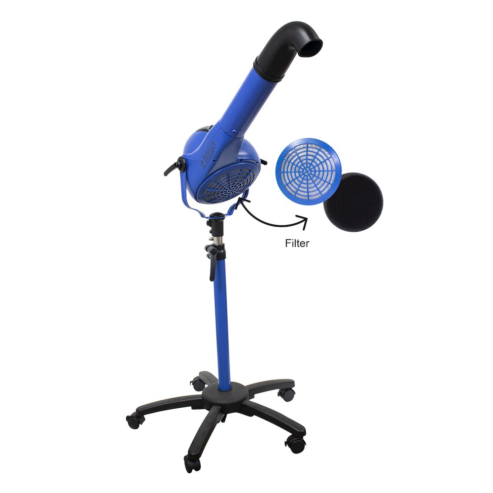 Brushless DC Motor Pet Grooming Finishing Stand Dryer with Anti-Frizz Technology. Picture 3