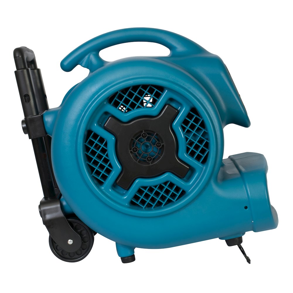 1 HP, Carpet Dryer, Floor Fan, Blower with Telescopic Handle and Wheels. Picture 2