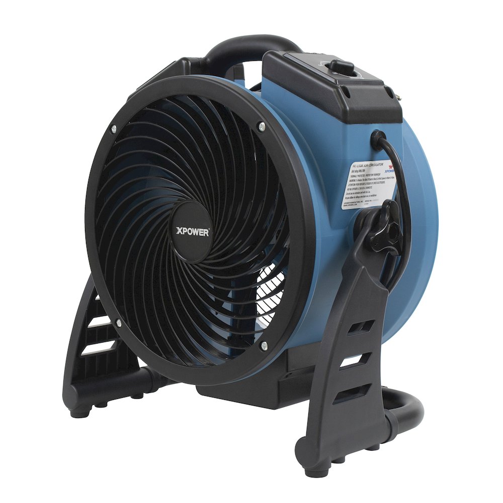 AC/DC Corded/Cordless 11" Sealed Brushless DC Motor Air Circulator Utility Fan. Picture 32