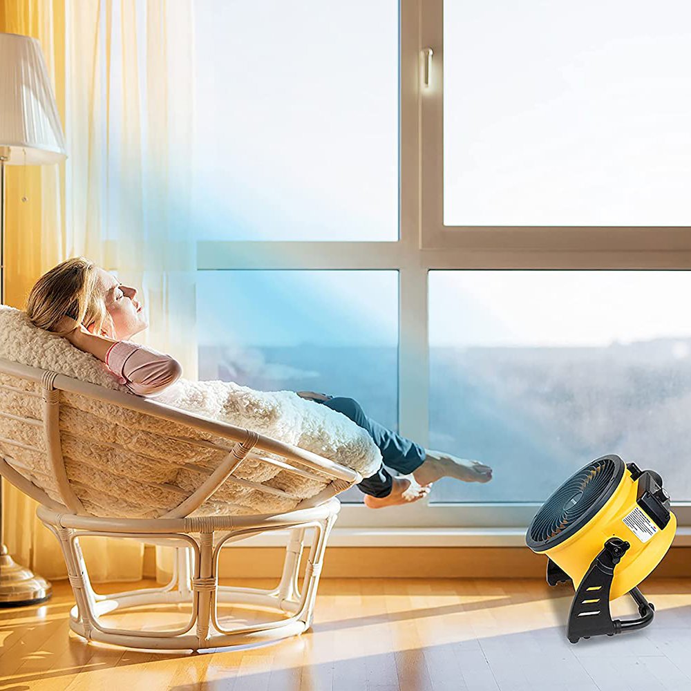 Cordless Rechargeable 11" Sealed Brushless DC Motor Air Circulator Utility Fan. Picture 21