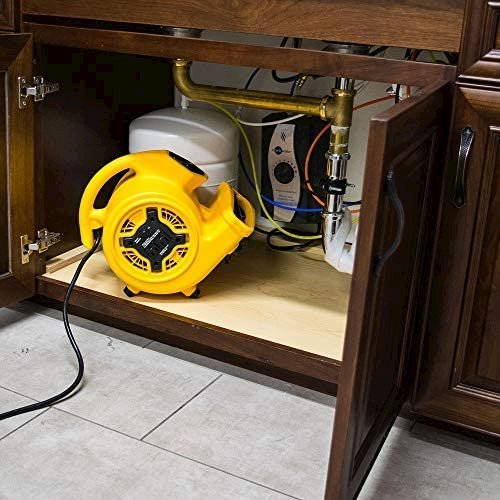 1/5 HP 800 CFM Multi-Purpose Mini Mighty Air Mover, Utility Fan, Dryer, Blower. Picture 20