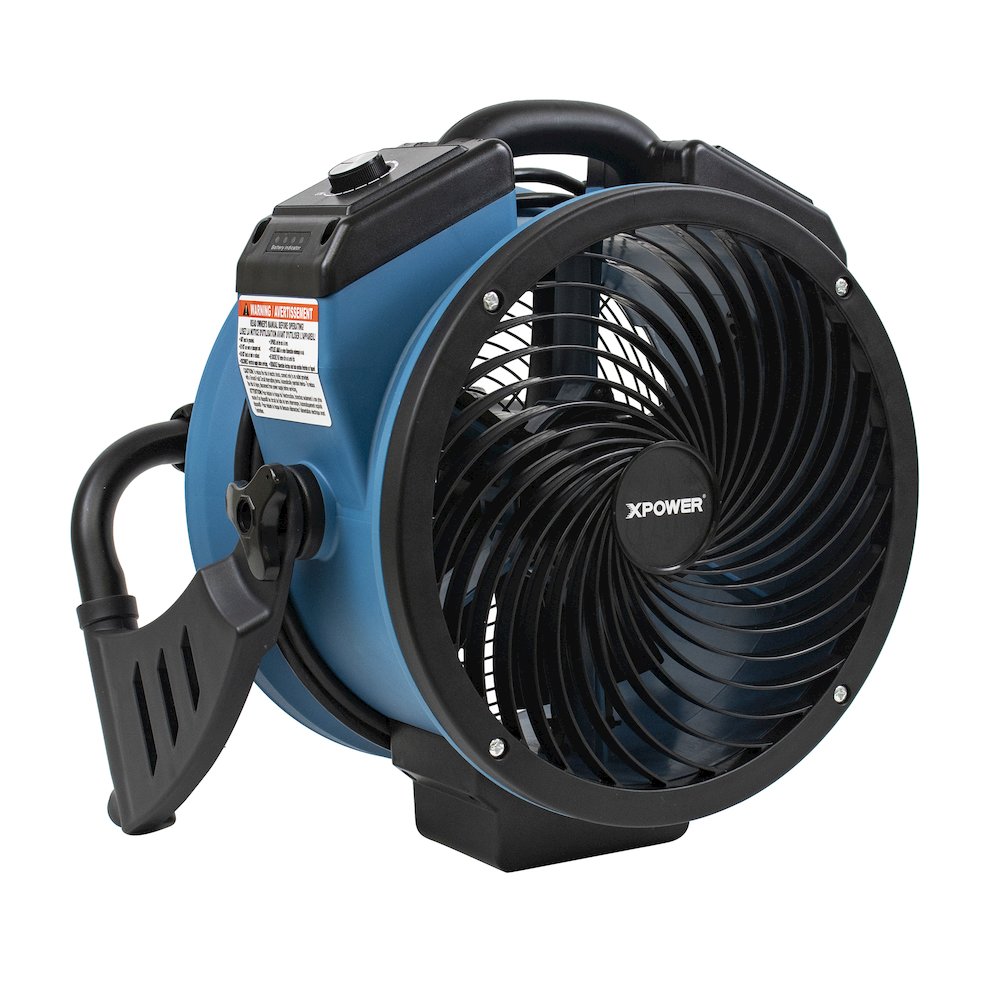 AC/DC Corded/Cordless 11" Sealed Brushless DC Motor Air Circulator Utility Fan. Picture 33