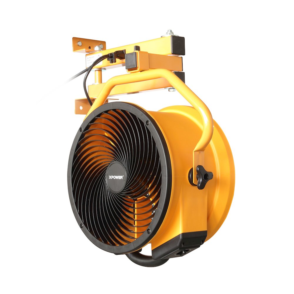 1/4 HP 2100 CFM 4 Speed 14" Cooling Fan with Built-in 3-Hour Timer. Picture 1