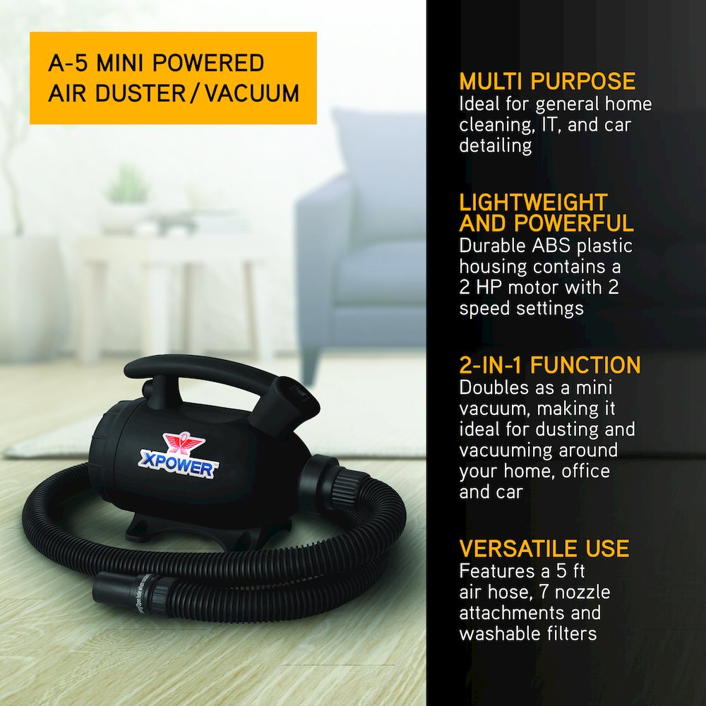 Multi-Use Powered Air Duster, Dryer, Pump, Blower. Picture 8