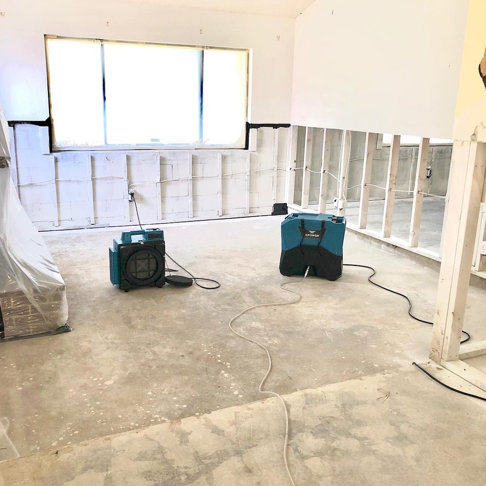 3 Stage Filtration HEPA Purifier System, Negative Air Machine, - Blue. Picture 7