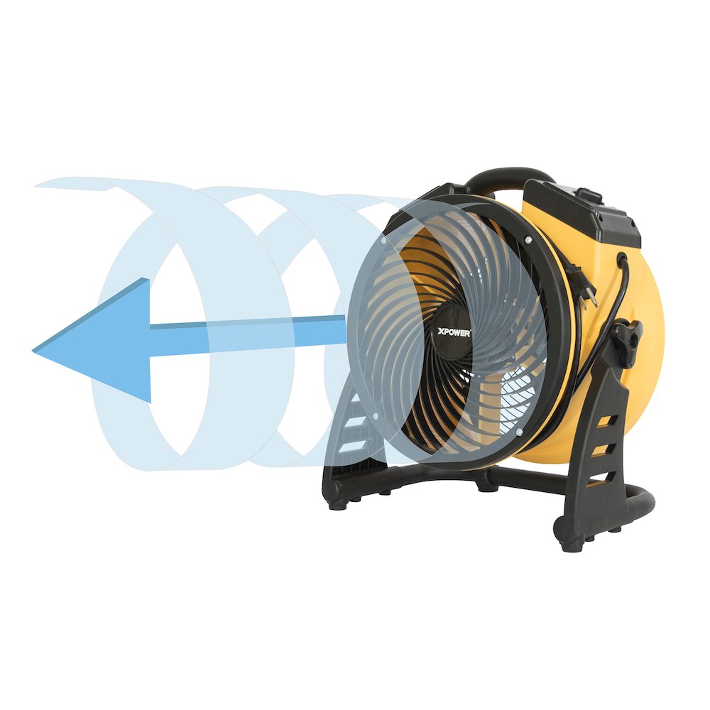 1100 CFM 4 Speed Portable 11" Professional Grade Air Circulator Utility Fan. Picture 28