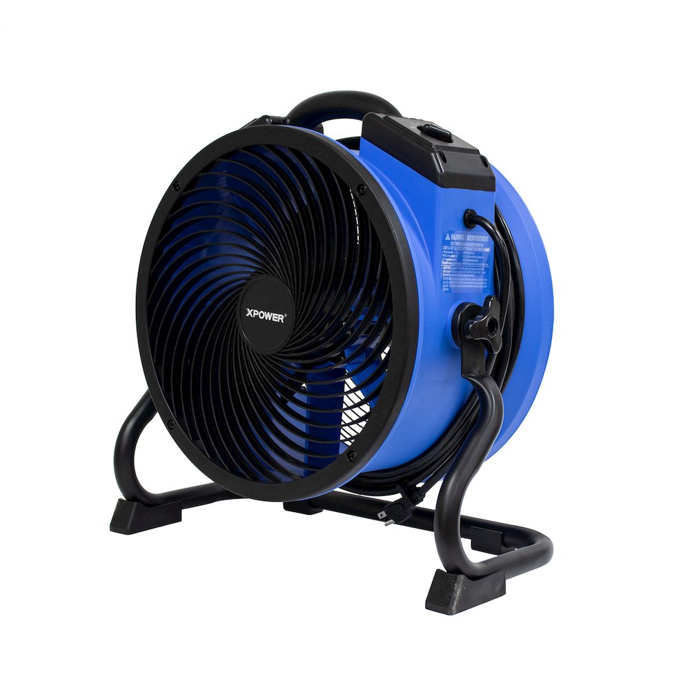 1/4 HP 2100 CFM 4 Speed Portable 14" Grade Air Circulator Utility Fan. Picture 10