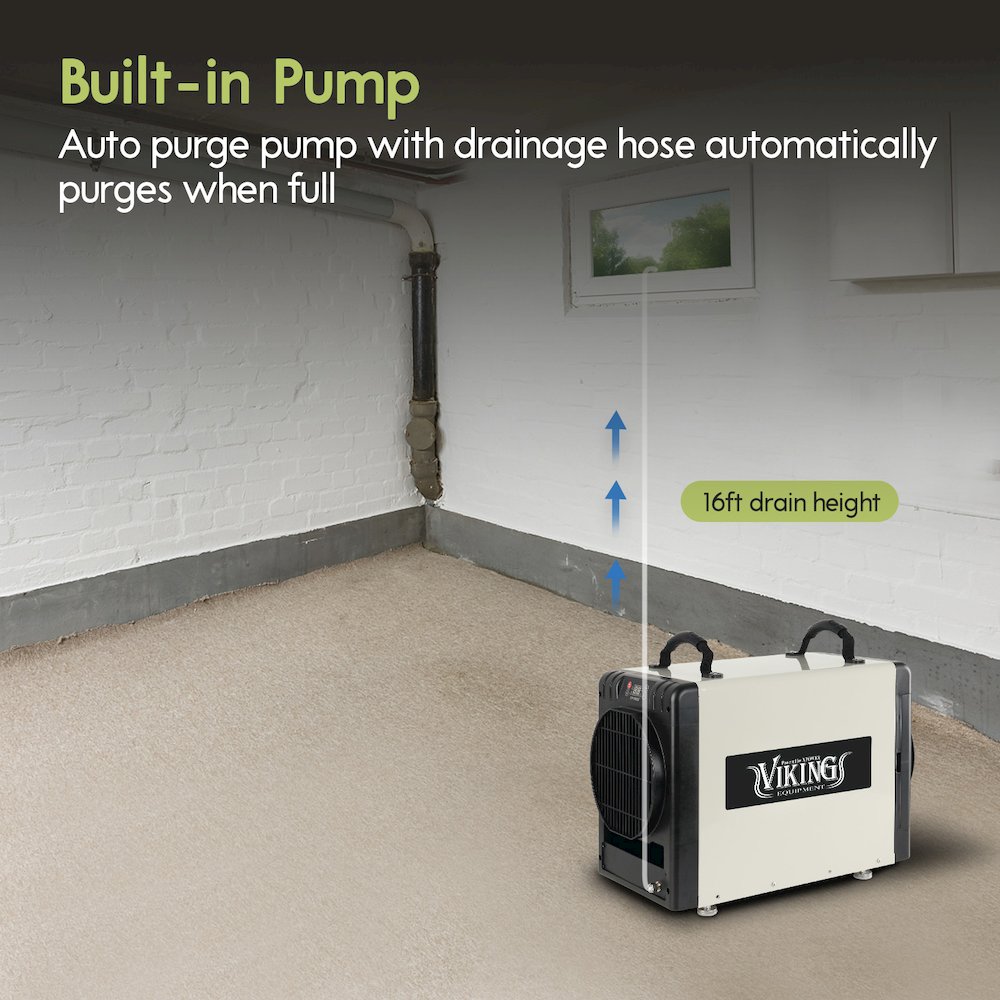 Commercial Grade Dehumidifier for Crawlspace, Basement, Attic, Garage. Picture 5