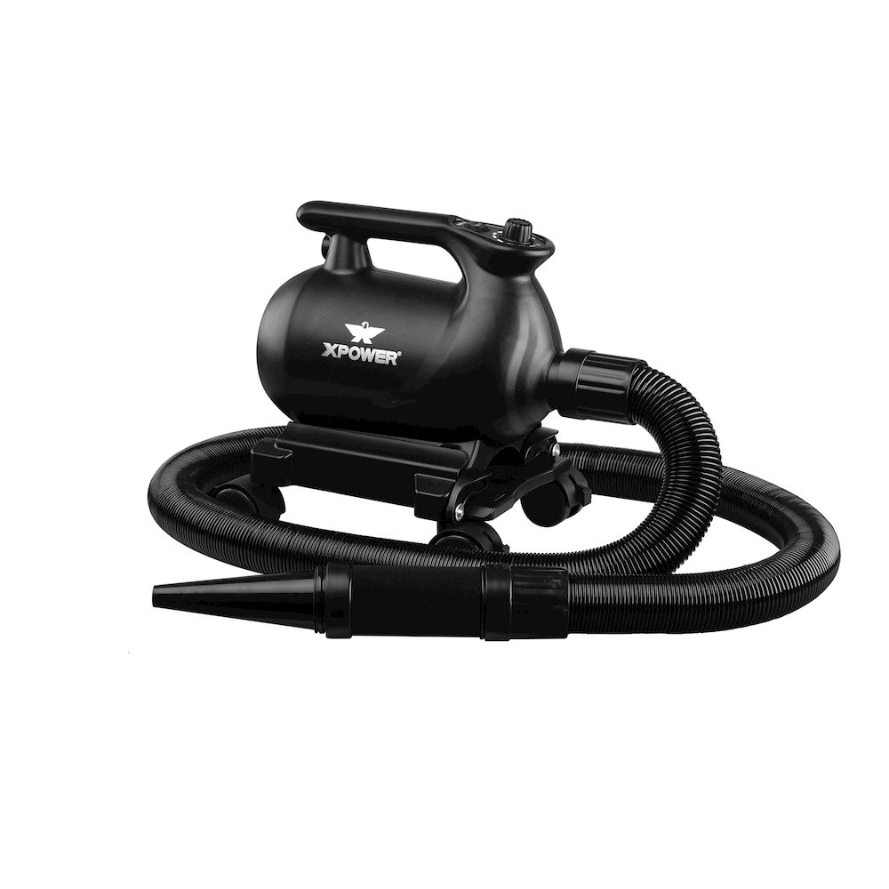 Car Dryer Blower with 2 Heat Settings and Mobile Dock with Caster Wheels. Picture 4